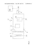 IDENTIFICATION DEVICE AND AUTHENTICATION METHOD THROUGH SUCH A DEVICE diagram and image