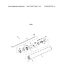 Shock absorber for drawer diagram and image