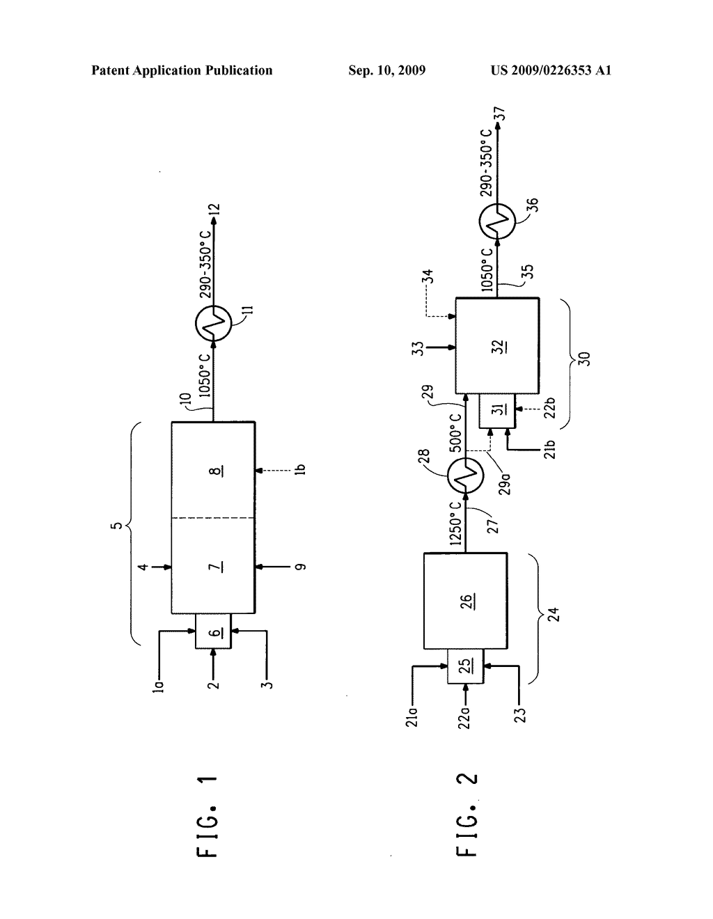 Process for treating acid gas in staged furnaces with inter-stage heat recovery - diagram, schematic, and image 02