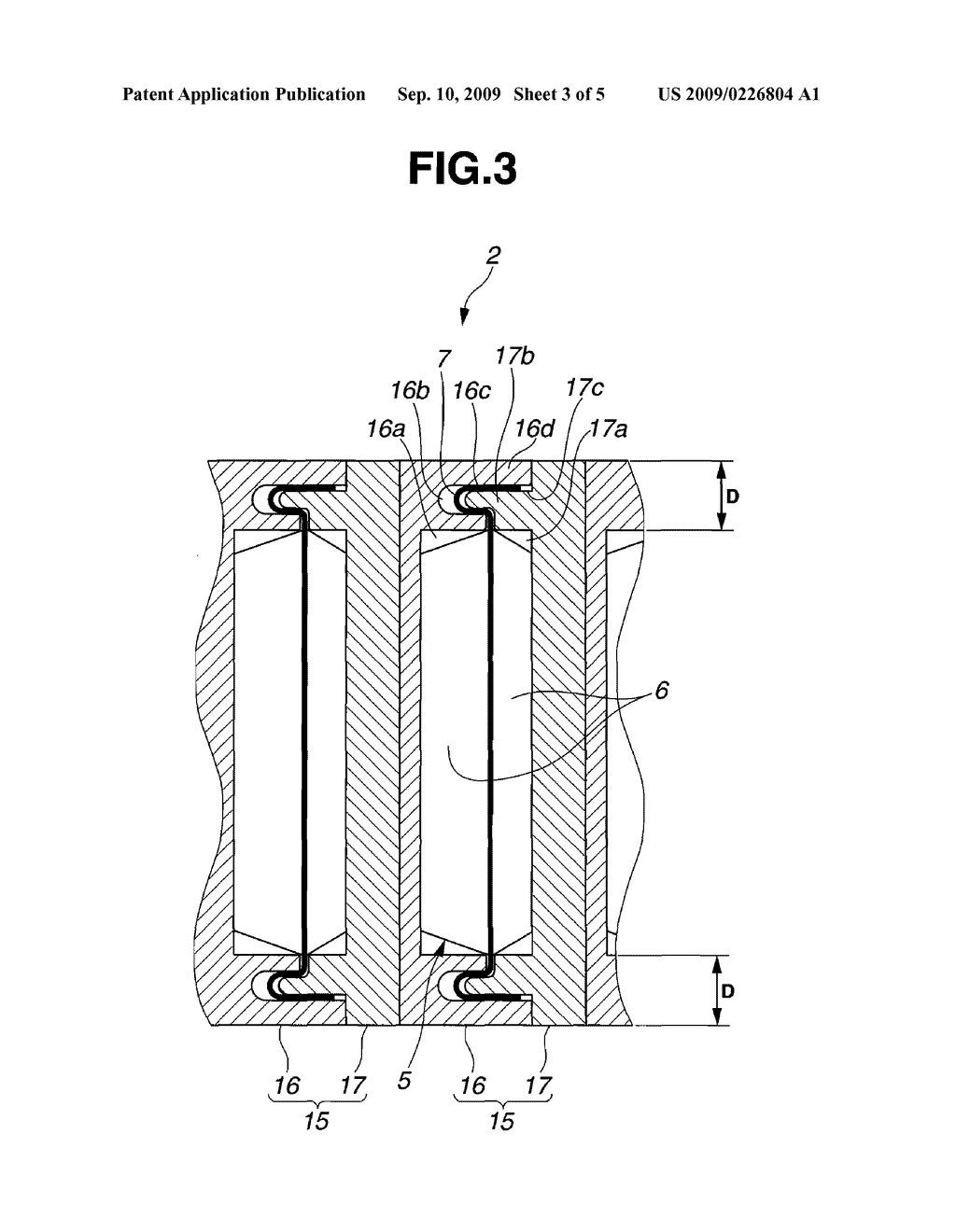 PACKAGE STRUCTURE OF ELECTRIC STORAGE CELLS - diagram, schematic, and image 04