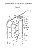 Hood lift-up apparatus diagram and image