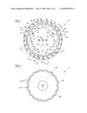 FRICTIONAL DEVICE COMPRISING AT LEAST ONE FRICTION PLATE diagram and image