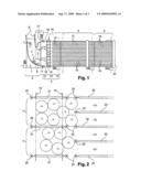 BOTTLE DISTRIBUTION TABLE AT THE ENTRY TO SINGLE FILE CHANNELS diagram and image