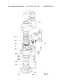 HINGE ACTUATOR AND METHOD FOR ADJUSTING TWO PARTS OF A HINGE ACTUATOR RELATIVE TO EACH OTHER diagram and image