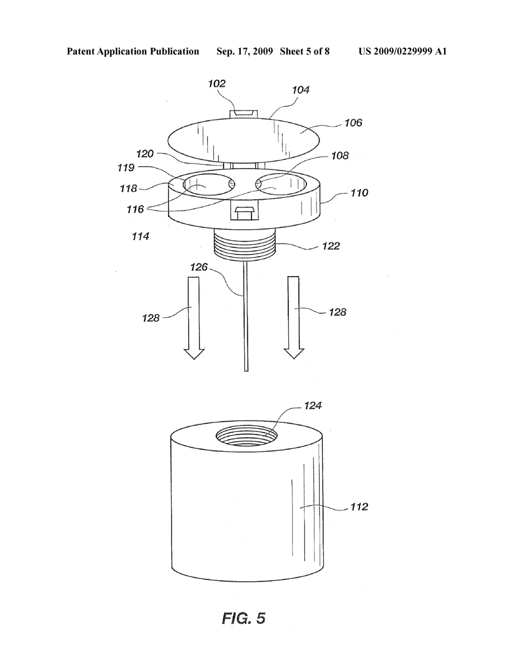 Contact lens container with circulating solution system - diagram, schematic, and image 06