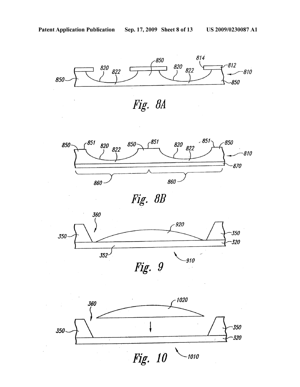 MICROELECTRONIC IMAGERS WITH INTEGRATED OPTICAL DEVICES AND METHODS FOR MANUFACTURING SUCH MICROELECTRONIC IMAGERS - diagram, schematic, and image 09