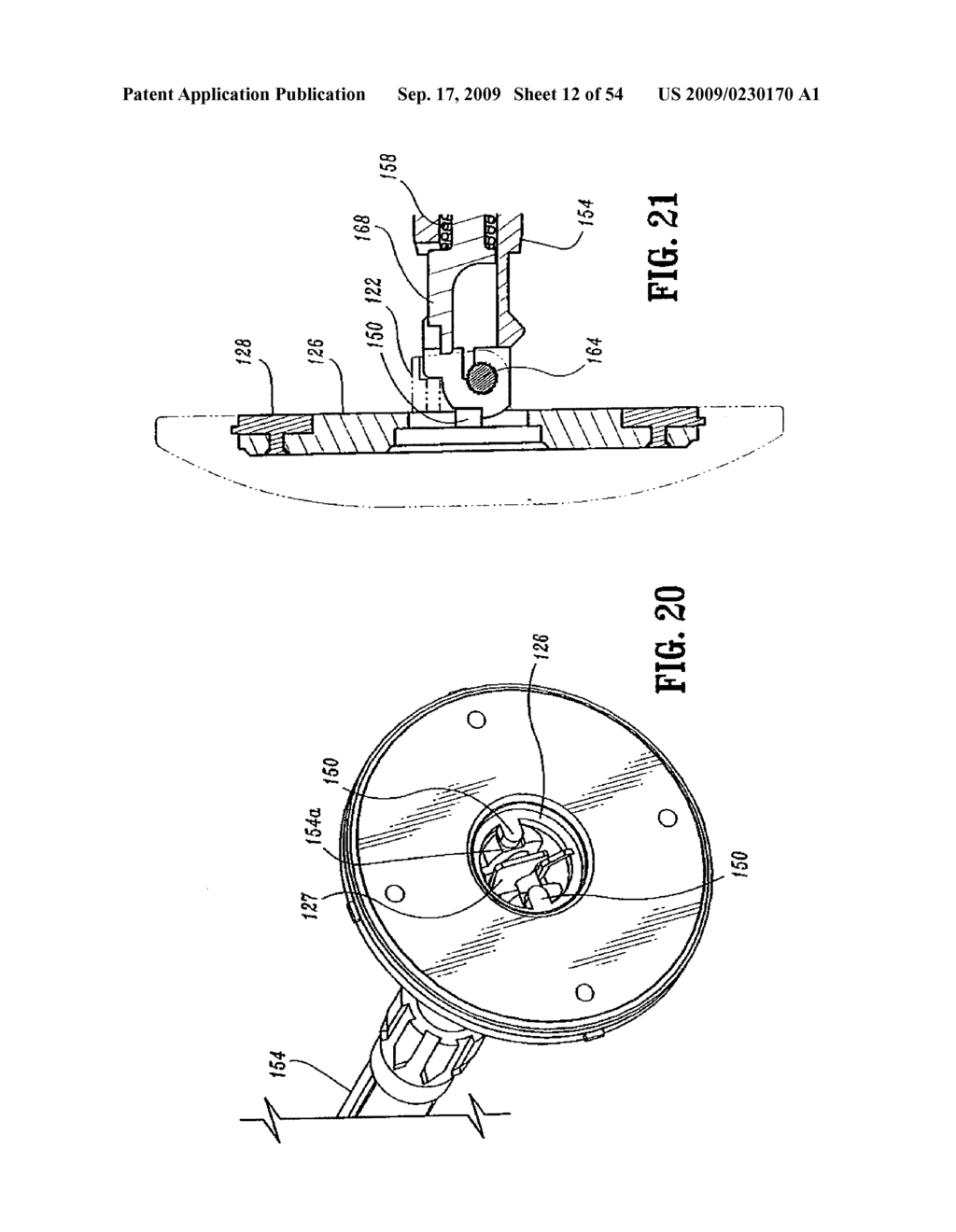 Ratcheting Mechanism for Surgical Stapling Device - diagram, schematic, and image 13