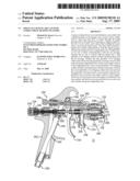 SPRAY GUN HAVING AIR CAP WITH UNIQUE SPRAY SHAPING FEATURES diagram and image