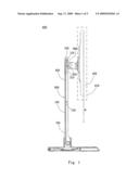 Height Adjustable Holding Apparatus diagram and image