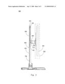 Height Adjustable Holding Apparatus diagram and image