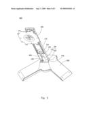 Height Adjustable Holding Apparatus diagram and image