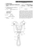 Camming device for anchoring to rock protrusions diagram and image