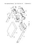 MOUNTING APPARATUS FOR STORAGE DEVICE diagram and image