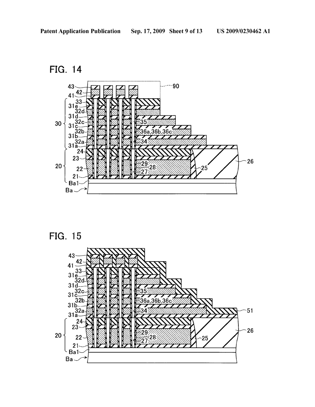 NON-VOLATILE SEMICONDUCTOR STORAGE DEVICE AND METHOD OF MANUFACTURING THE SAME - diagram, schematic, and image 10