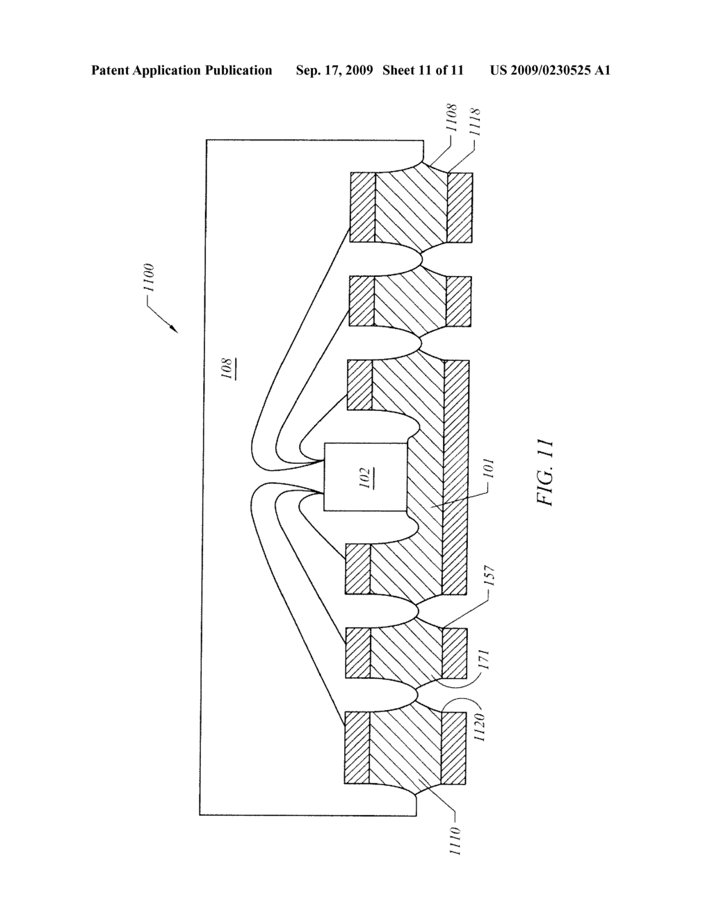 ADVANCED QUAD FLAT NO LEAD CHIP PACKAGE HAVING MARKING AND CORNER LEAD FEATURES AND MANUFACTURING METHODS THEREOF - diagram, schematic, and image 12