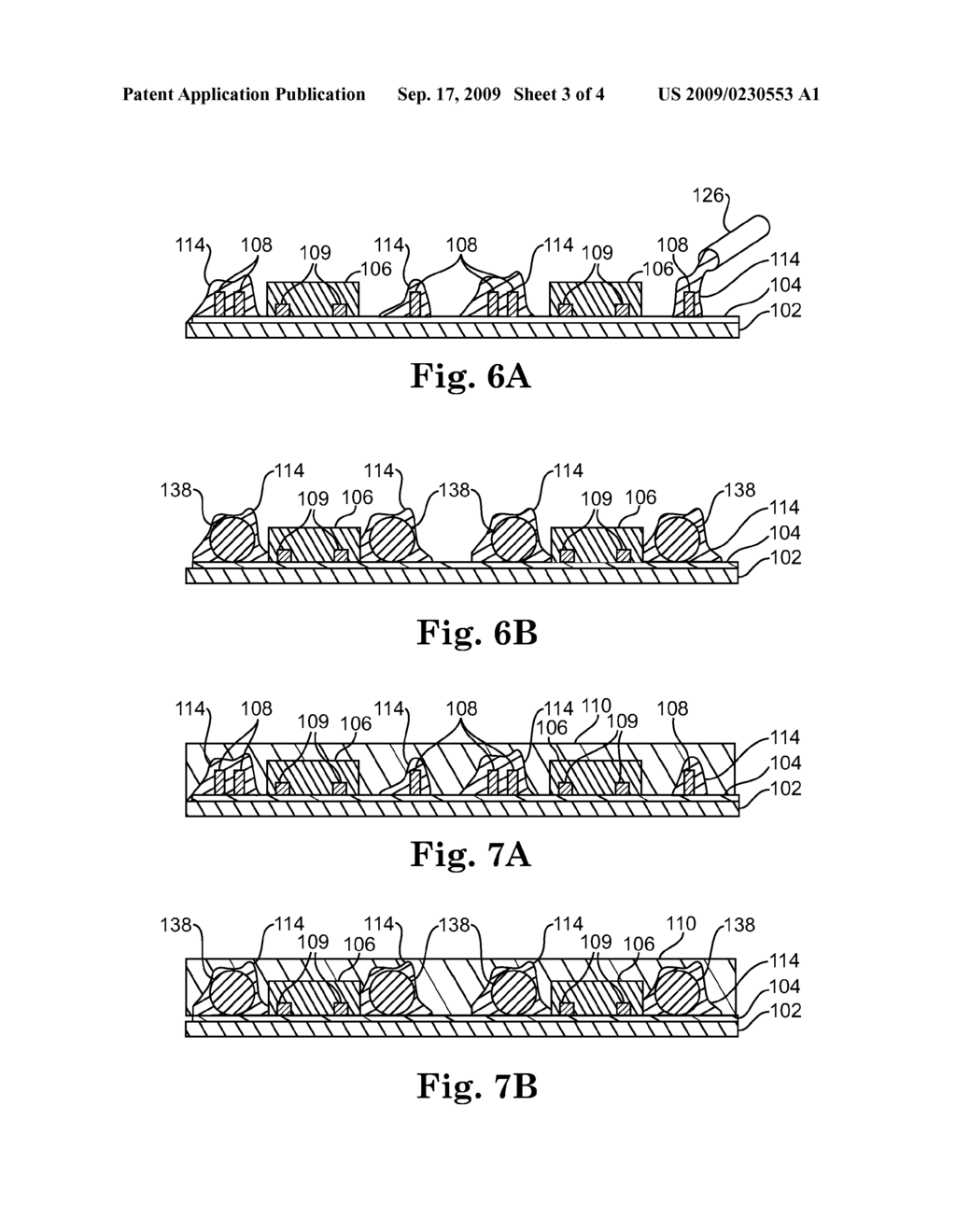 SEMICONDUCTOR DEVICE INCLUDING ADHESIVE COVERED ELEMENT - diagram, schematic, and image 04