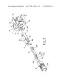 Card insertion module locking device of a housing diagram and image