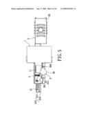 Card insertion module locking device of a housing diagram and image