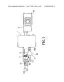 Card insertion module locking device of a housing diagram and image