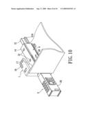 Card insertion module locking device of a housing diagram and image