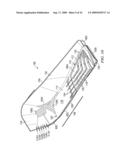 THERMOFORMED VEHICLE FLOOR TRAY WITH BAFFLE-CONTAINING RESERVOIR diagram and image