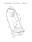 THERMOFORMED VEHICLE FLOOR TRAY WITH BAFFLE-CONTAINING RESERVOIR diagram and image