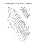 THERMOFORMED VEHICLE FLOOR TRAY WITH BAFFLE-CONTAINING RESERVOIR diagram and image