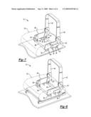 VEHICLE SEAT ASSEMBLY WITH FORE-AFT ADJUSTABLE BACK PORTION diagram and image