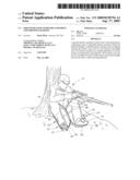 Ground hunter s portable footrest and shooting harness diagram and image