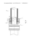 Transmission element for workpiece connections to be axially compressed and configuration for producing a nondetachable connection diagram and image