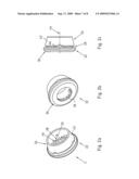 Transmission element for workpiece connections to be axially compressed and configuration for producing a nondetachable connection diagram and image