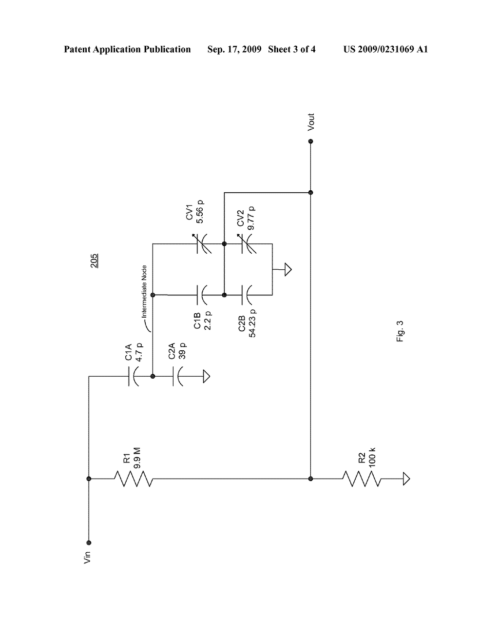 Compensated Attenuator Circuit and Oscilloscope Utilizing the Same - diagram, schematic, and image 04