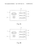 STRUCTURE FOR DISPLAYING OPERATION STATUS OF A POWER SUPPLY diagram and image