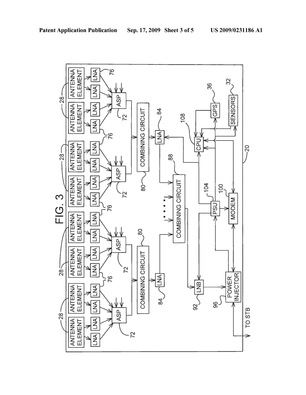 COMPACT ELECTRONICALLY-STEERABLE MOBILE SATELLITE ANTENNA SYSTEM - diagram, schematic, and image 04