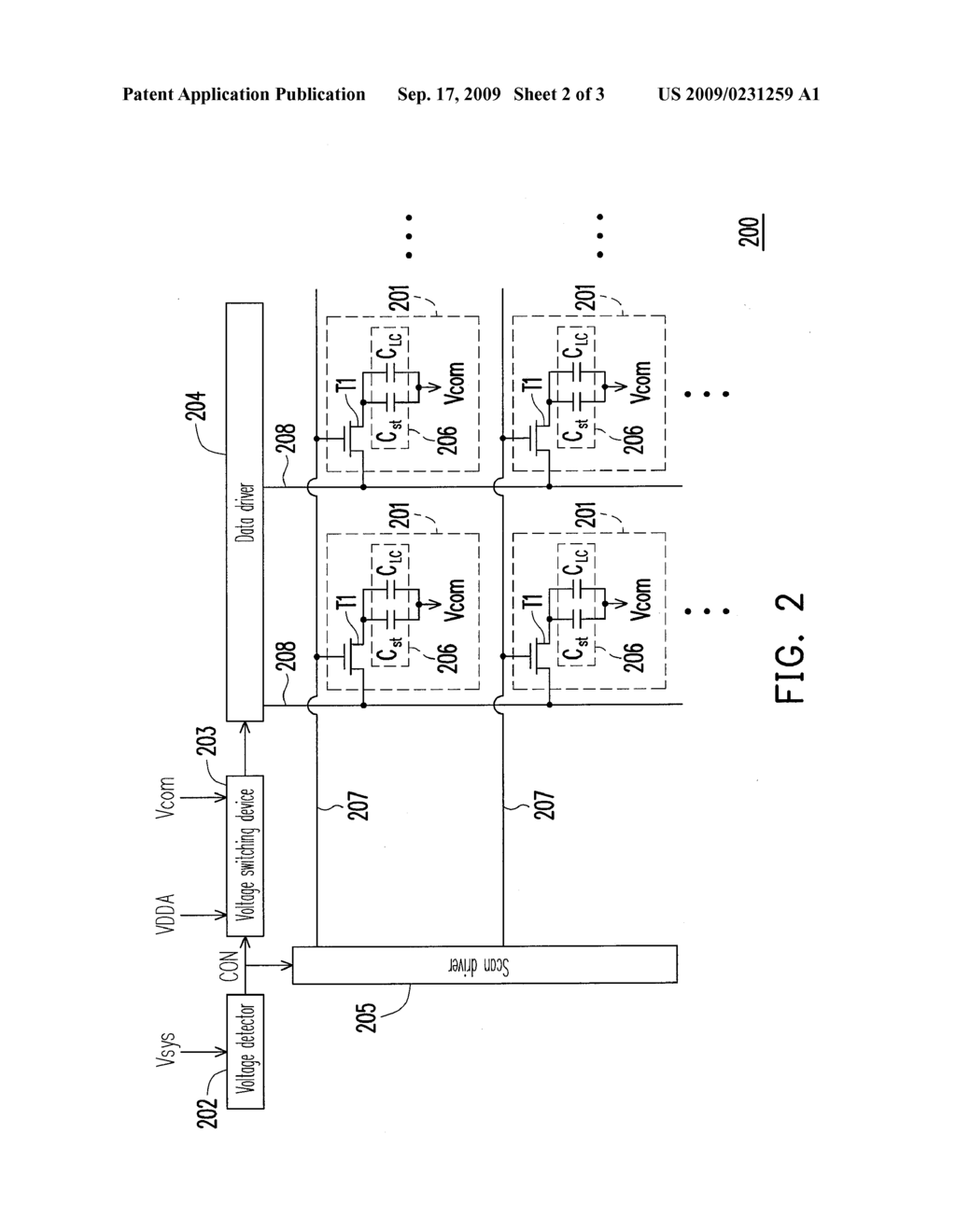 APPARATUS AND METHOD FOR ELIMINATING IMAGE STICKING OF LIQUID CRYSTAL DISPLAY - diagram, schematic, and image 03