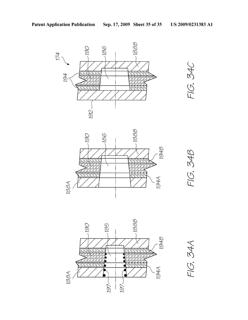 DOUBLE LASER DRILLING OF A PRINTHEAD INTEGRATED CIRCUIT ATTACHMENT FILM - diagram, schematic, and image 36