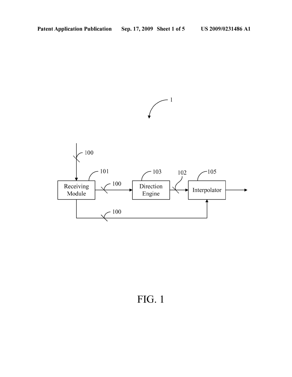 Method and Device for De-Interlacing a Video Signal Having a Field of Interlaced Scan Lines - diagram, schematic, and image 02