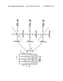 Distortion Tuning of Quasi-Telecentric Lens diagram and image