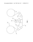 HEAD FOR TAPE DRIVE WITH TRANSVERSELY VARYING CONTOUR diagram and image