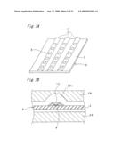 LIGHT EMITTING DEVICE PROVIDED WITH LENS FOR CONTROLLING LIGHT DISTRIBUTION CHARACTERISTIC diagram and image