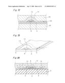 LIGHT EMITTING DEVICE PROVIDED WITH LENS FOR CONTROLLING LIGHT DISTRIBUTION CHARACTERISTIC diagram and image