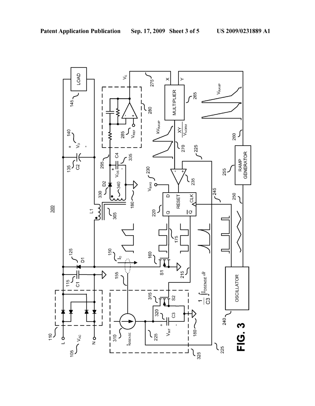 METHOD AND APPARATUS FOR AC TO DC POWER CONVERSION WITH REDUCED HARMONIC CURRENT - diagram, schematic, and image 04