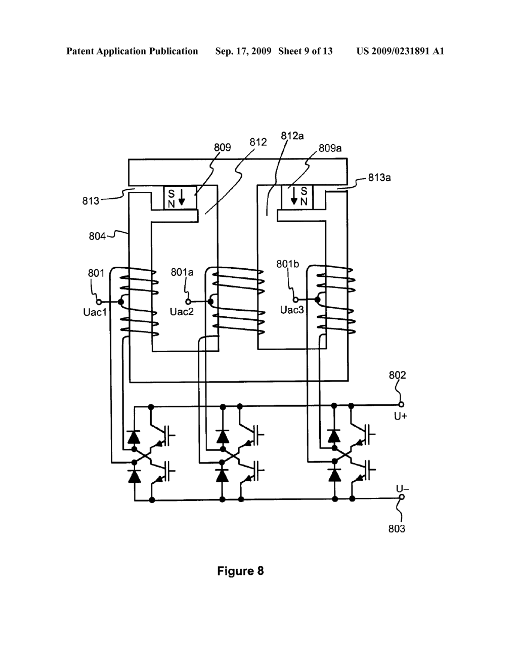 REACTOR ARRANGEMENT FOR ALTERNATING ELECTRICAL CURRENT - diagram, schematic, and image 10