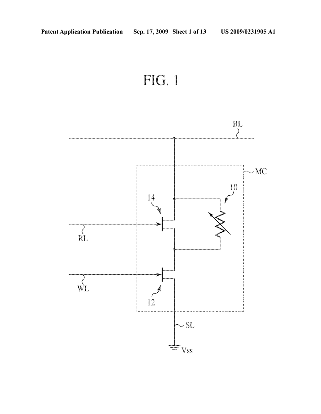 NONVOLATILE SEMICONDUCTOR MEMORY DEVICE, AND WRITING METHOD, READING METHOD AND ERASING METHOD OF NONVOLATILE SEMICONDUCTOR MEMORY DEVICE - diagram, schematic, and image 02