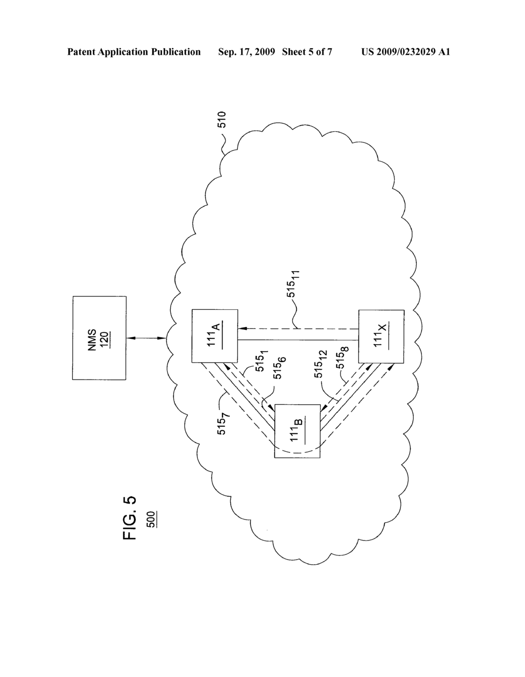 METHOD AND APPARATUS FOR PROVIDING FULL LOGICAL CONNECTIVITY IN MPLS NETWORKS - diagram, schematic, and image 06