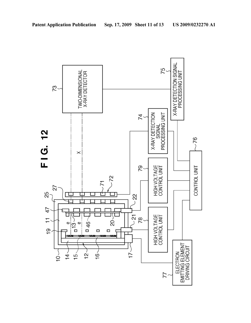 MULTI X-RAY GENERATING APPARATUS AND X-RAY IMAGING APPARATUS - diagram, schematic, and image 12