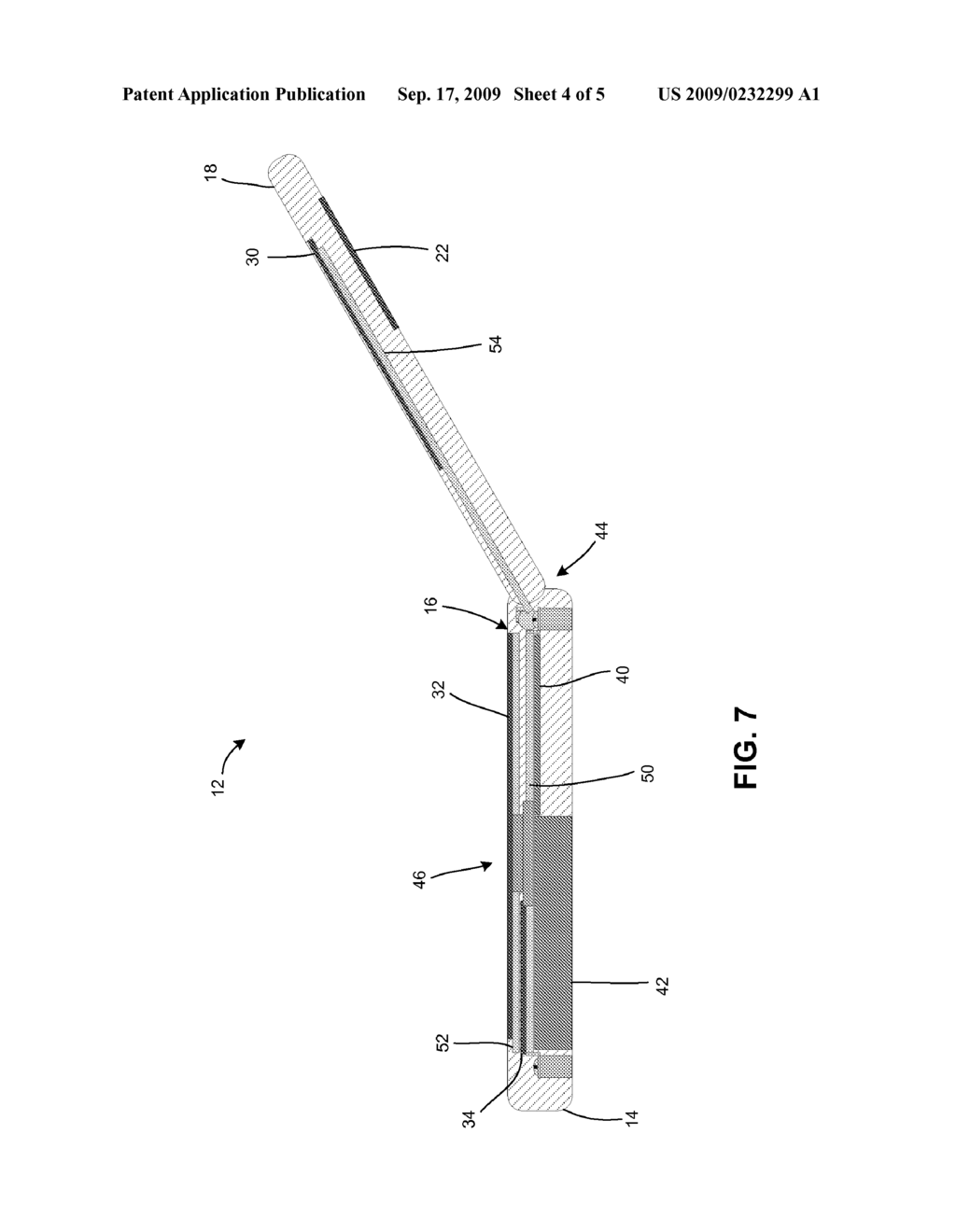 PORTABLE COMMUNICATION DEVICE HAVING A COMBINED SLIDER AND FLIP HINGE ASSEMBLY - diagram, schematic, and image 05