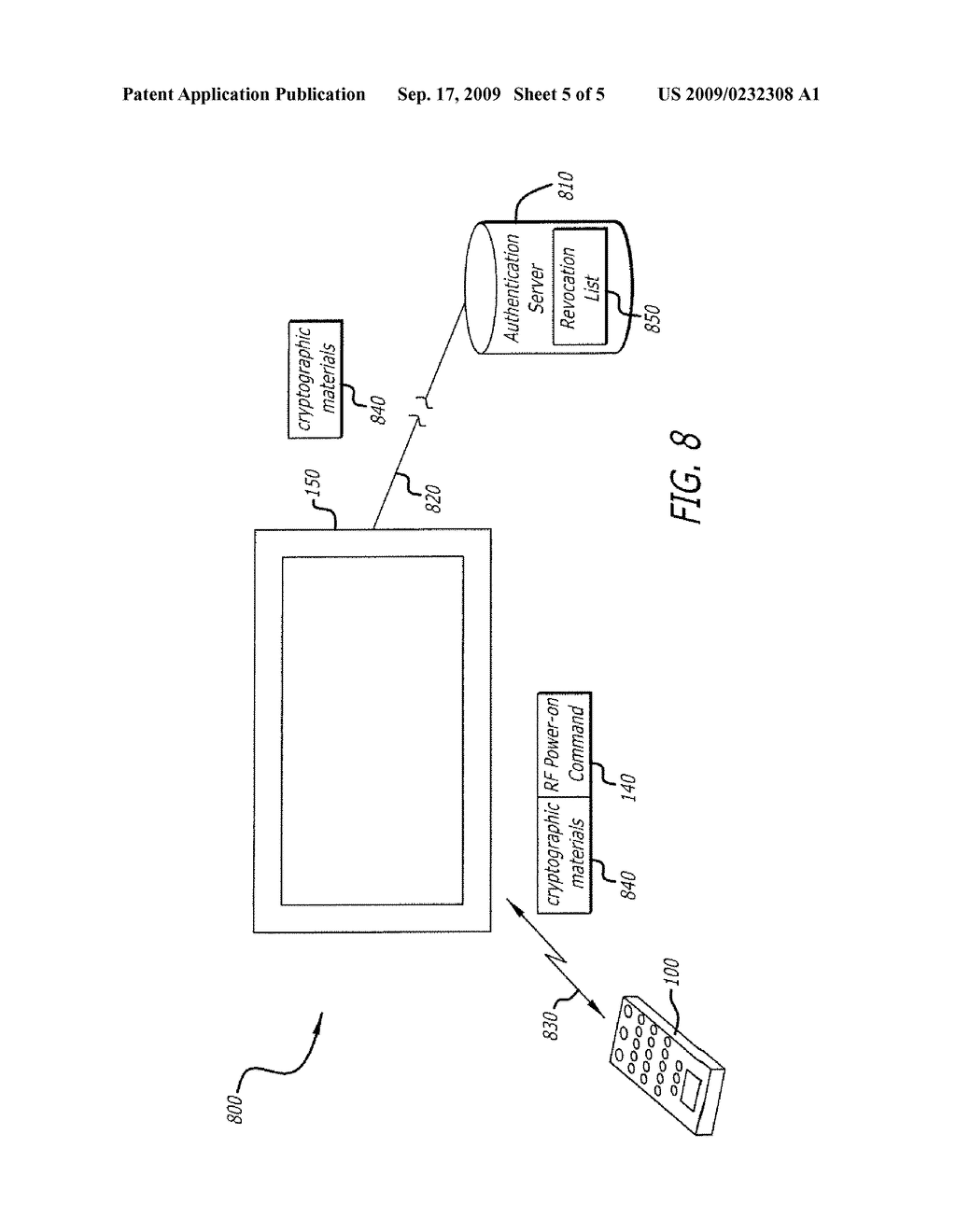 SYSTEM AND METHOD FOR SCRAMBLING WIRELESS SIGNALS USING A SECURE TIME VALUE - diagram, schematic, and image 06