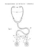 Dual-Sensor Stethoscope with Electronic Sensor diagram and image