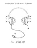 EARPHONE STRUCTURE CAPABLE OF ADJUSTING VENTILATION OF CHAMBER THEREIN diagram and image